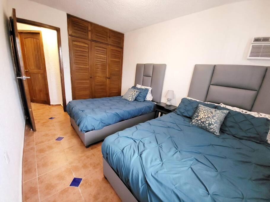 2 Rooms Apartment With Private Beach In Puerto Juarez カンクン エクステリア 写真