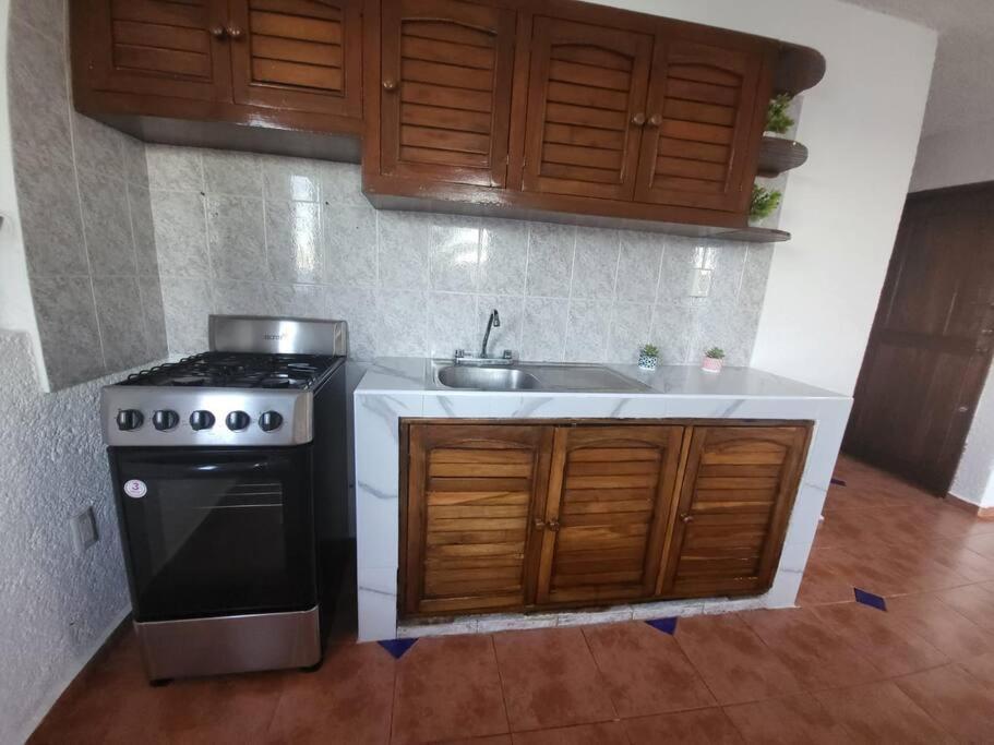 2 Rooms Apartment With Private Beach In Puerto Juarez カンクン エクステリア 写真
