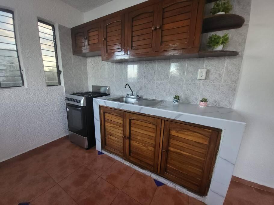 2 Rooms Apartment With Private Beach In Puerto Juarez カンクン エクステリア 写真