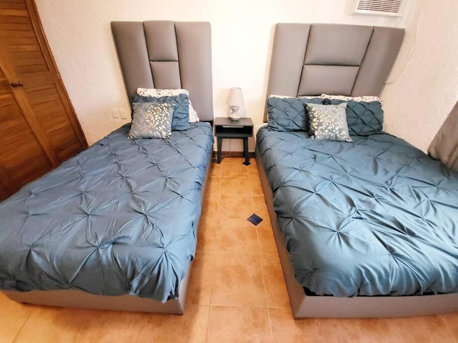 2 Rooms Apartment With Private Beach In Puerto Juarez カンクン エクステリア 写真